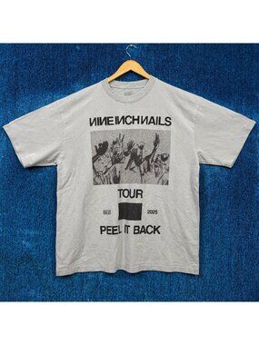 Nine Inch Nails Peel It Back Tour Rock T-Shirt Size XXL